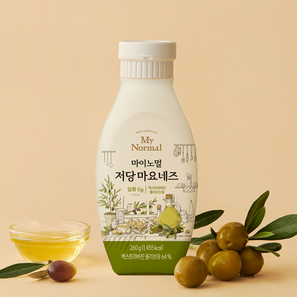 높은 평점과 많은 후기로 검증된 마이노멀 엑스트라버진 올리브오일 마요네즈