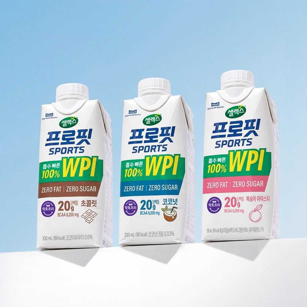 스포츠 활동을 위한 셀렉스 프로핏 WPI 드링크