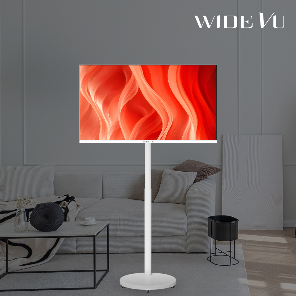 할인된 가격으로 만나는 QLED 스마트 이동식 TV