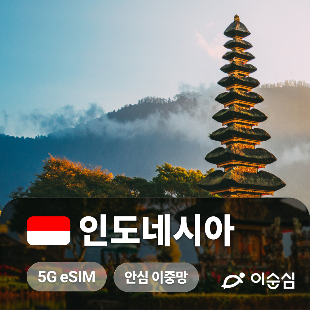 인도네시아 전역 5G 무제한 데이터 사용자에게 적합한 eSIM