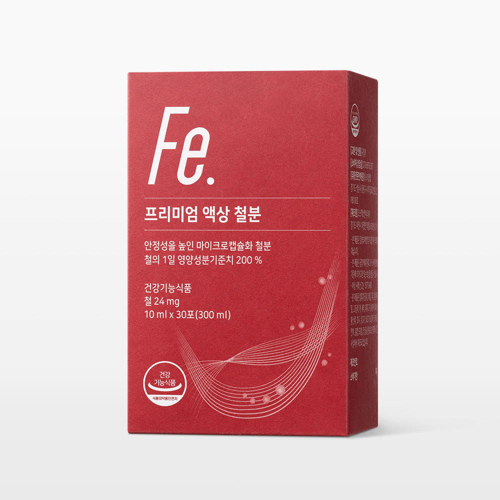 뉴트리모어 액상 리포퍼 철분: 24mg, 30포 구성 및 판매 현황